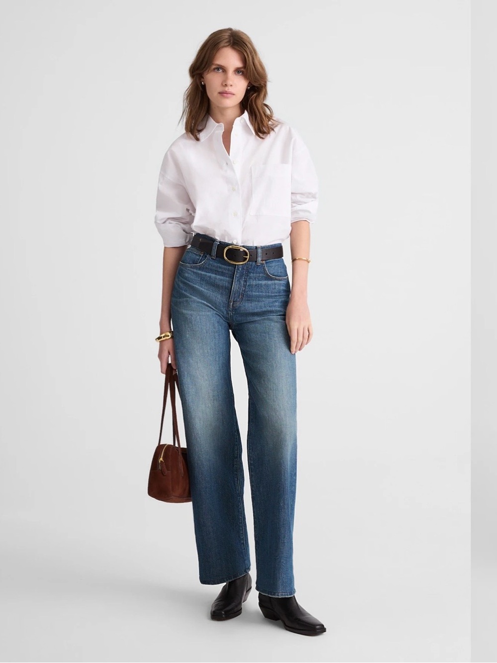 Madewell the perfect vintage wide leg jean